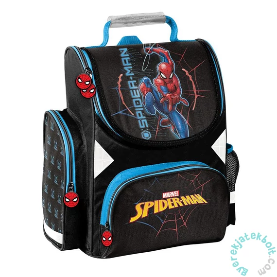 Paso - Pókember ergonomikus iskolatáska - Black (SP23PA-525)