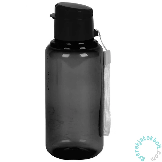 Smiley műanyag kulacs - black (PPBL-3030)