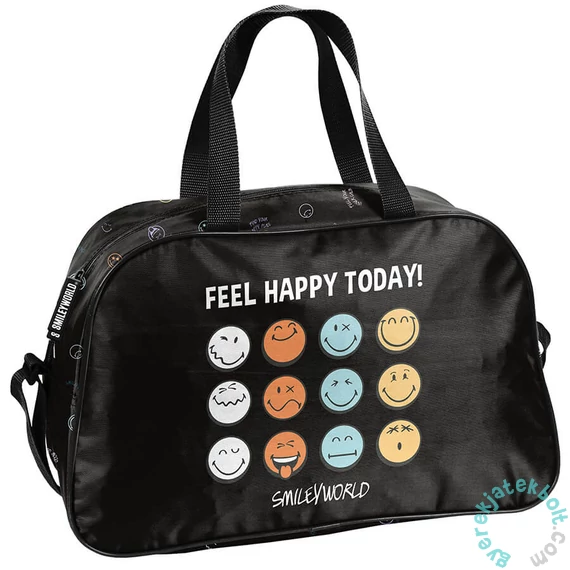 Smiley sporttáska - Feel Happy Today (SM25LR-074)