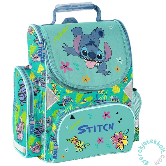 Stitch ergonomikus iskolatáska - Mint hawaii (DS25DD-525)