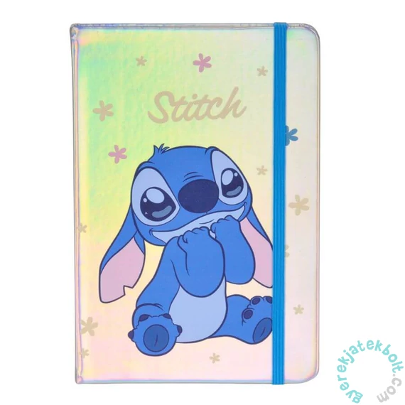 Stitch Hologrammos 80 lapos A/5 jegyzetfüzet (DS25FF-3680)