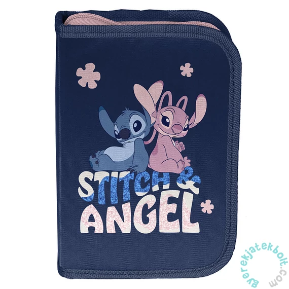 Stitch kihajtható tolltartó - Sitch Angel (DS25CC-P001BW)