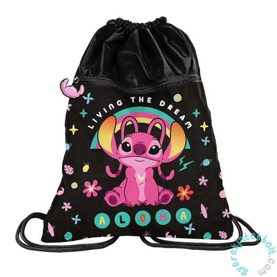 Paso - Stitch zsinóros hátizsák, tornazsák - Stay Cool (DS23TT-713)