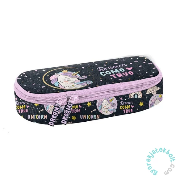 Unikornis ovális tolltartó - Dream Come True (PP24UR-013)