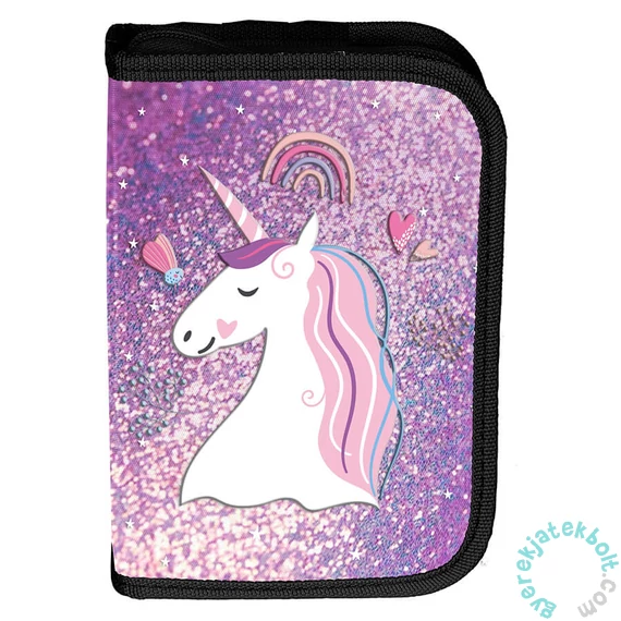 Unikornis tolltartó - Black, Pink (PP25JO-001BW)