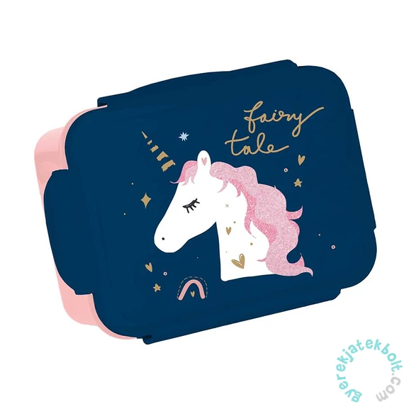 Paso - Unikornis műanyag uzsonnás doboz - Cool (PP23JN-3036)