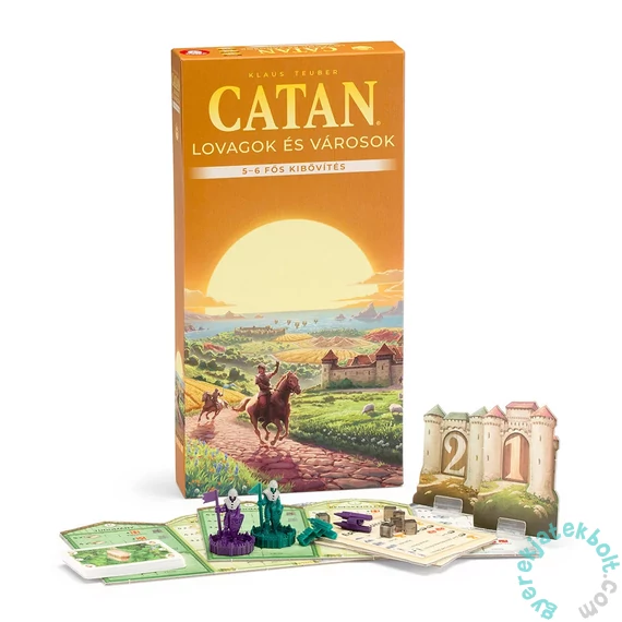 Catan kiegészítő - Lovagok és Városok 5-6 főre