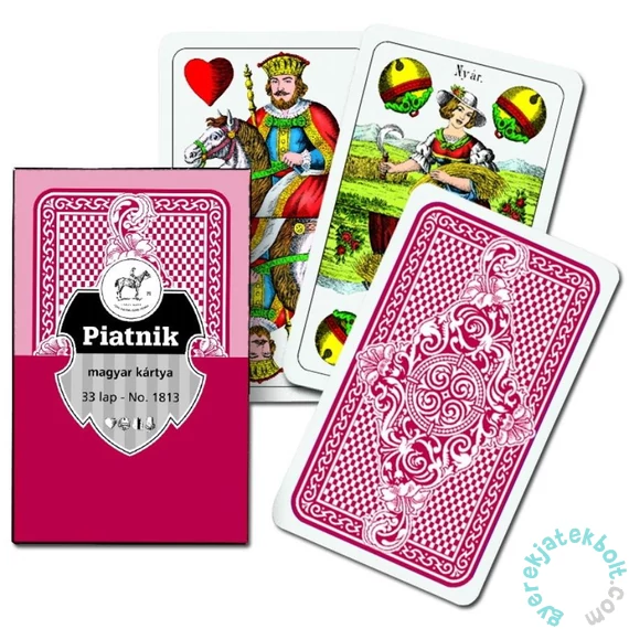 Piatnik - Magyar kártya piros (181313)