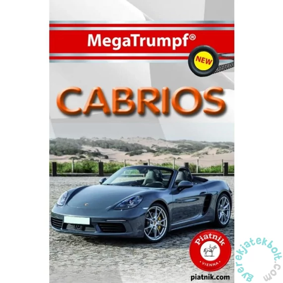 Piatnik - Cabrio autók autóskártya (423611)