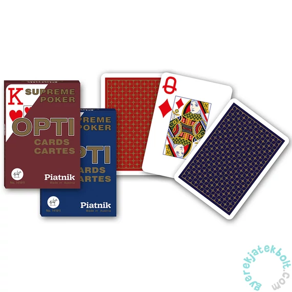 Piatnik - Egypakos - Opti Poker kártya 55 lapos (141911)