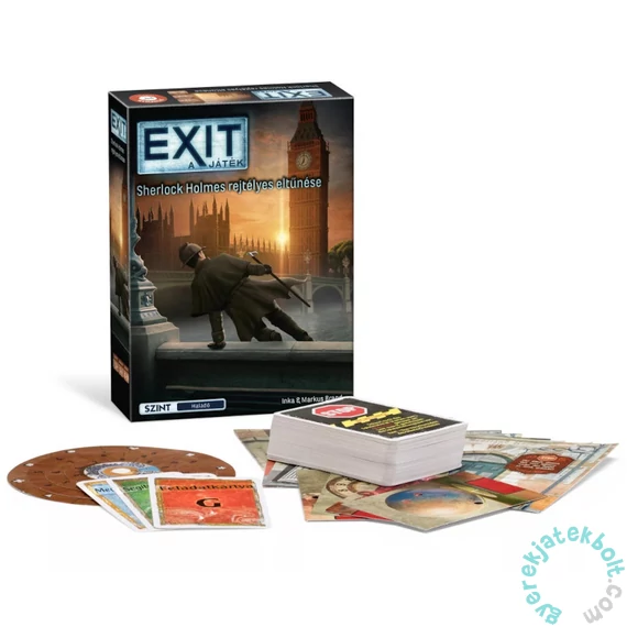 Piatnik - Exit - Sherlock Holmes rejtélyes eltűnése társasjáték (810893)