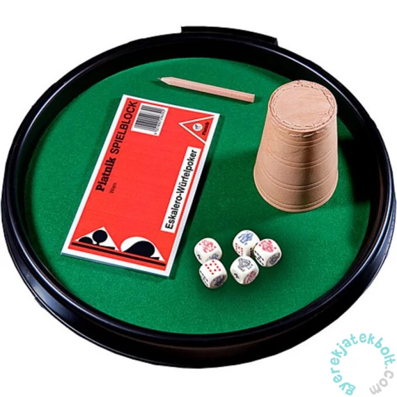 Piatnik - Pókertálca pókerkockával