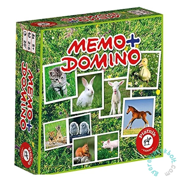 Piatnik - Memóriakártya és dominókártya (659591)