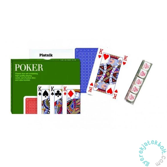 Piatnik - Póker kártya kockával (255731)