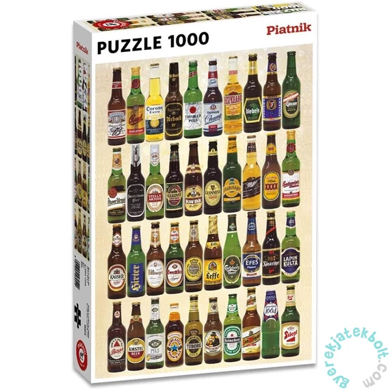 Piatnik 1000 db-os puzzle - Sörös üvegek (562549)