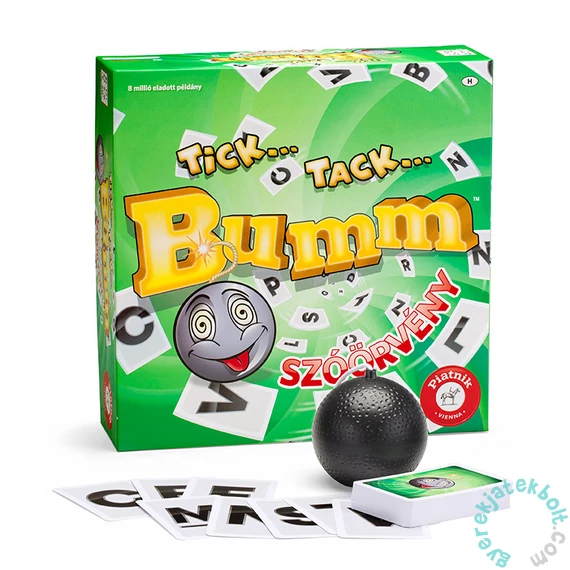 Piatnik - Tick Tack Bumm Szóörvény társasjáték (701863)