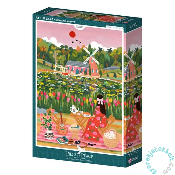 Pieces &amp; Peace 1000 db-os puzzle - At the Lake (0207)