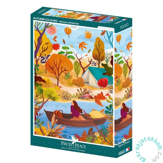 Pieces &amp; Peace 1000 db-os puzzle - Autumn Colours (0138)