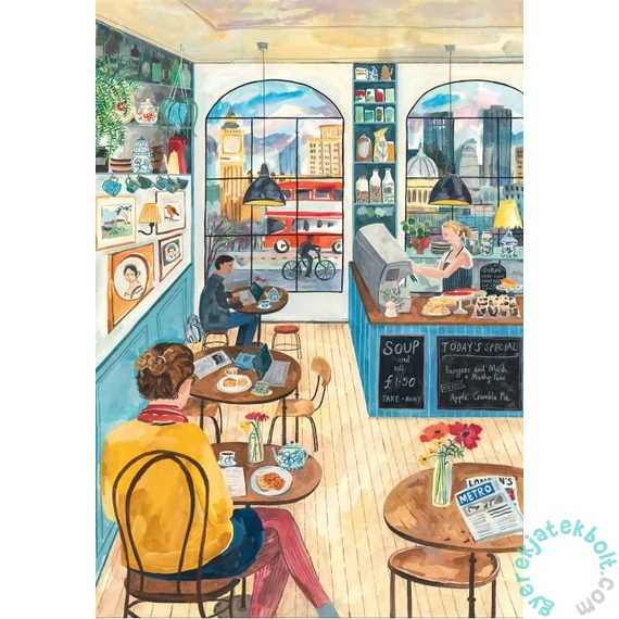 Pieces &amp; Peace 1000 db-os puzzle - Café de Londres (0191)