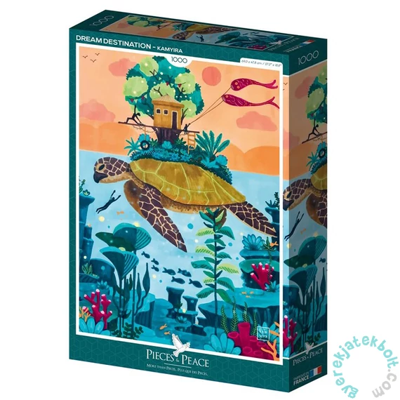 Pieces &amp; Peace 1000 db-os puzzle - Dream Destination (0078)
