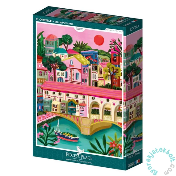 Pieces &amp; Peace 1000 db-os puzzle - Florence (0105)