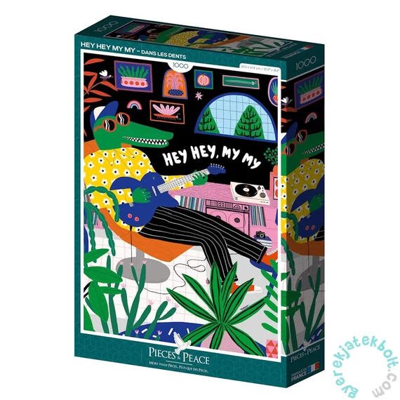 Pieces &amp; Peace 1000 db-os puzzle - Hey Hey My My (0097)