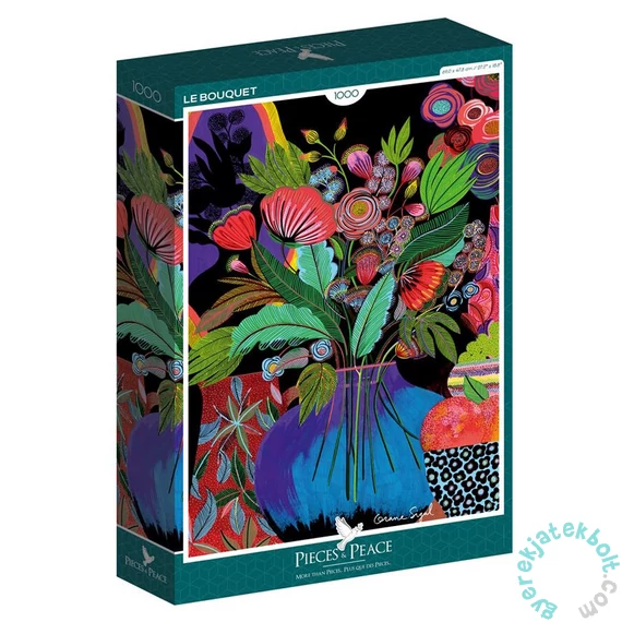 Pieces &amp; Peace 1000 db-os puzzle - Le Bouquet (0014)