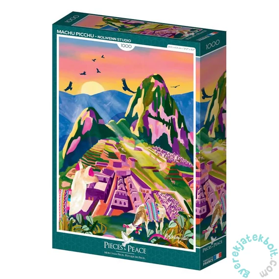 Pieces &amp; Peace 1000 db-os puzzle - Machu Picchu (0122)