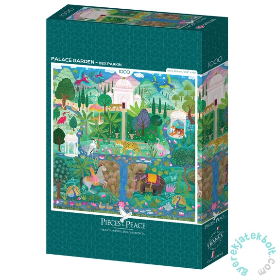 Pieces and Peace 1000 db-os puzzle - Palace Garden (0204)