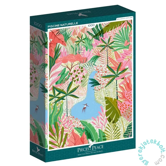 Pieces &amp; Peace 1000 db-os puzzle - Piscine Naturelle (0018)