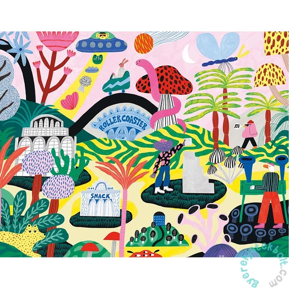 Pieces &amp; Peace 1000 db-os puzzle - Rollercoaster (0186)