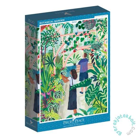 Pieces &amp; Peace 1500 db-os puzzle - Botanical Garden (0021)