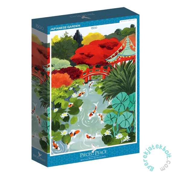 Pieces &amp; Peace 1500 db-os puzzle - Japanese Garden (0028)
