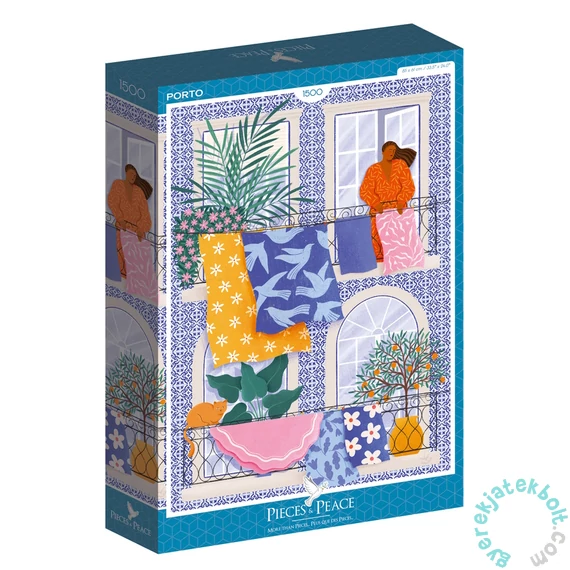 Pieces &amp; Peace 1500 db-os puzzle - Porto (0019)