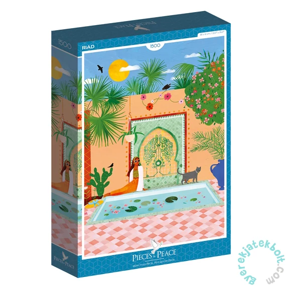 Pieces &amp; Peace 1500 db-os puzzle - Riad (0003)