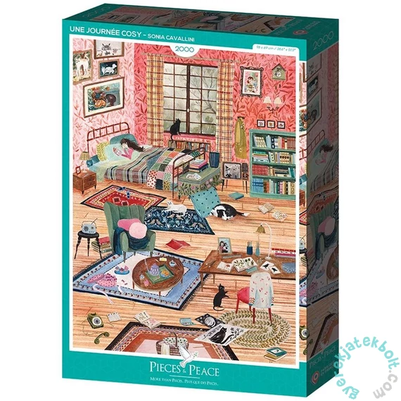 Pieces and Peace 2000 db-os puzzle - Une Journée Cosy (0178)