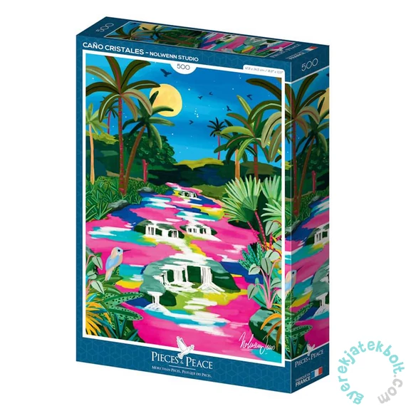 Pieces &amp; Peace 500 db-os puzzle - Caño Cristales (0119)