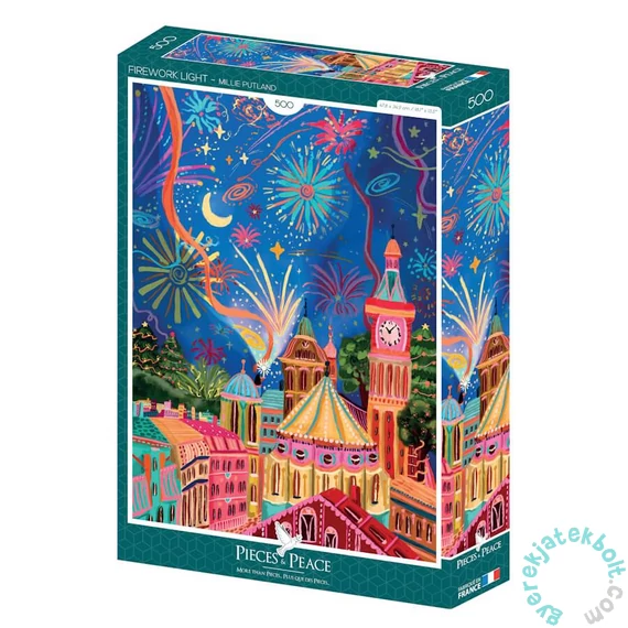 Pieces &amp; Peace 500 db-os puzzle - Firework Light (0144)