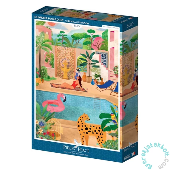 Pieces &amp; Peace 500 db-os puzzle - Summer Paradise (0127)