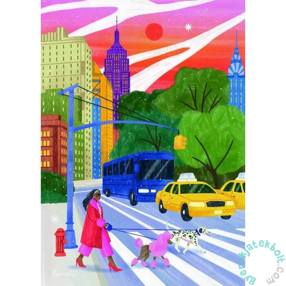 Pieces &amp; Peace 500 db-os puzzle - Take a Walk in New York (0151)
