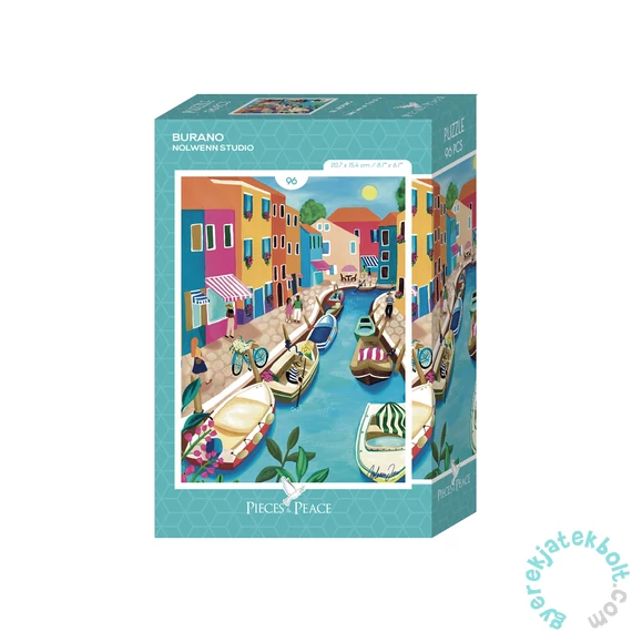 Pieces &amp; Peace 96 db-os Mini puzzle - Burano (0304)