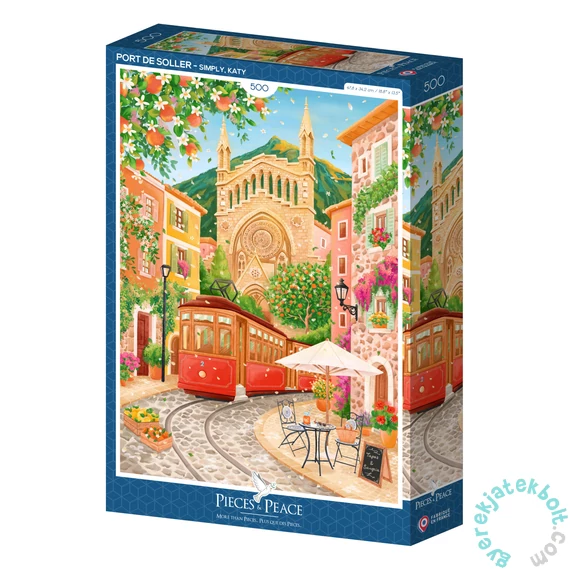 Pieces and Peace 500 db-os puzzle - Port of Soller (0297)