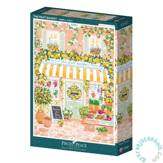 Pieces and Peace 1000 db-os puzzle - The Fruit Basket (0301)