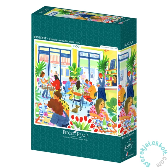 Pieces and Peace 1000 db-os puzzle - Bistrot (0303)