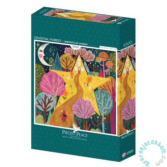 Pieces &amp; Peace 1000 db-os puzzle - Celestial Forest (0173)