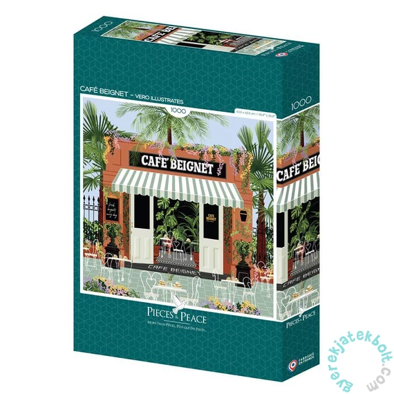 Pieces &amp; Peace 1000 db-os puzzle - Coffee Beignet (0172)