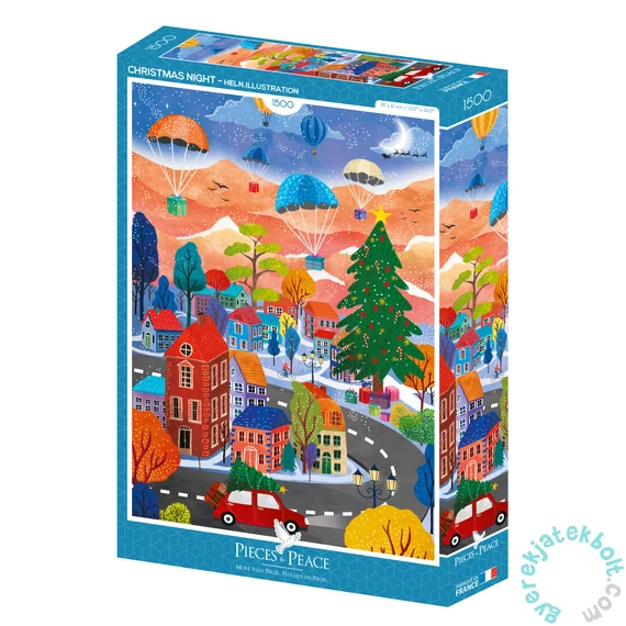 Pieces &amp; Peace 1500 db-os puzzle - Christmas Night (0139)