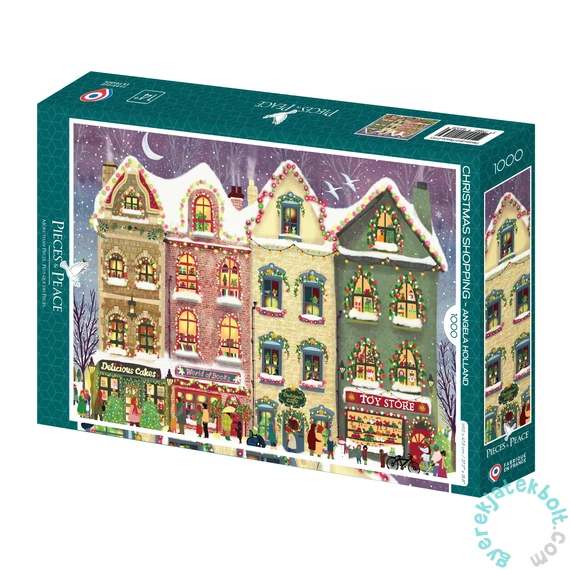 Pieces &amp; Peace 1000 db-os puzzle - Christmas Shopping (0153)
