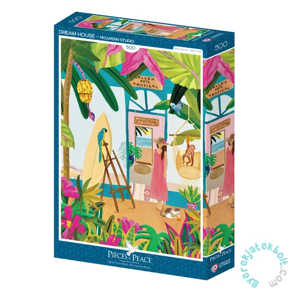 Pieces &amp; Peace 500 db-os puzzle - Dream House (0165)