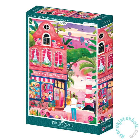 Pieces &amp; Peace 1000 db-os puzzle - My Little Shop (0157)